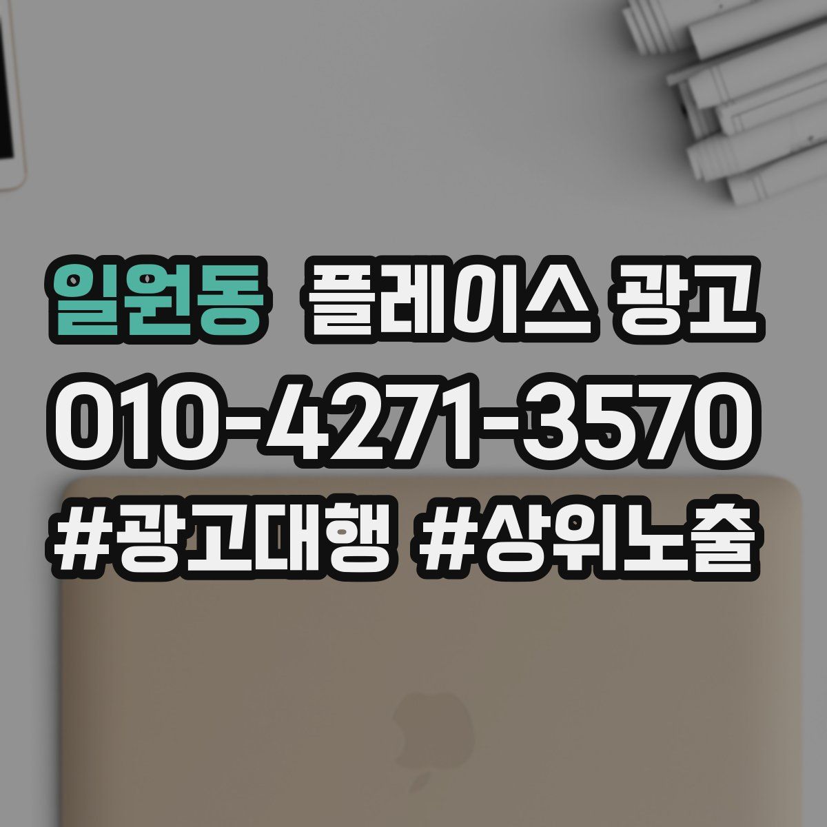 일원동 플레이스 광고