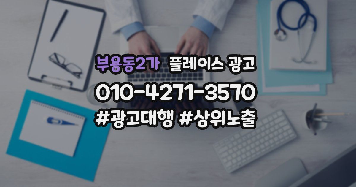 부용동2가 플레이스 광고