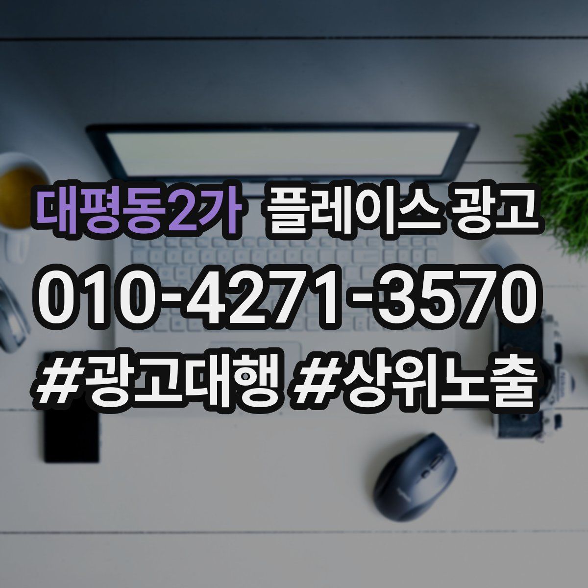 대평동2가 플레이스 광고
