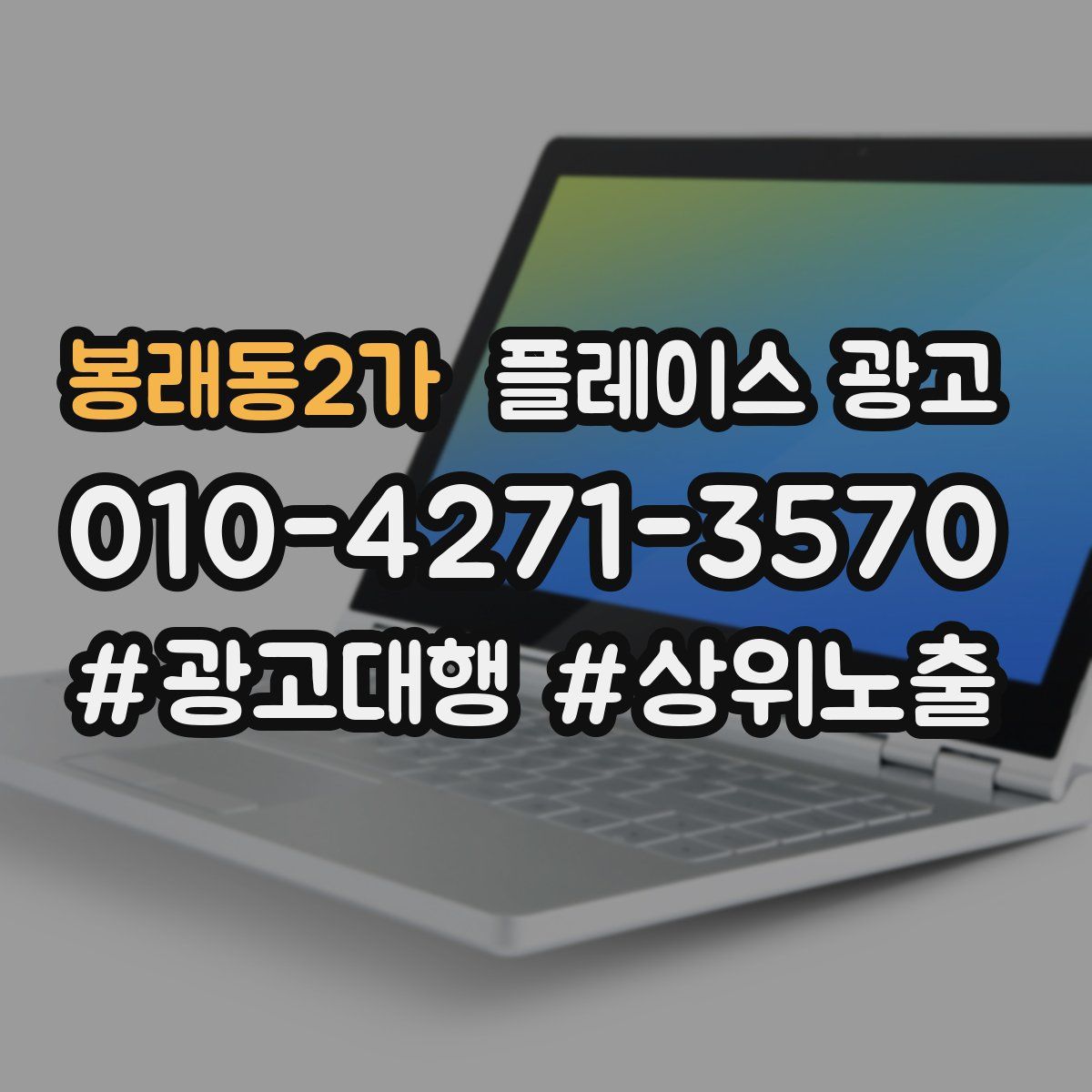봉래동2가 플레이스 광고