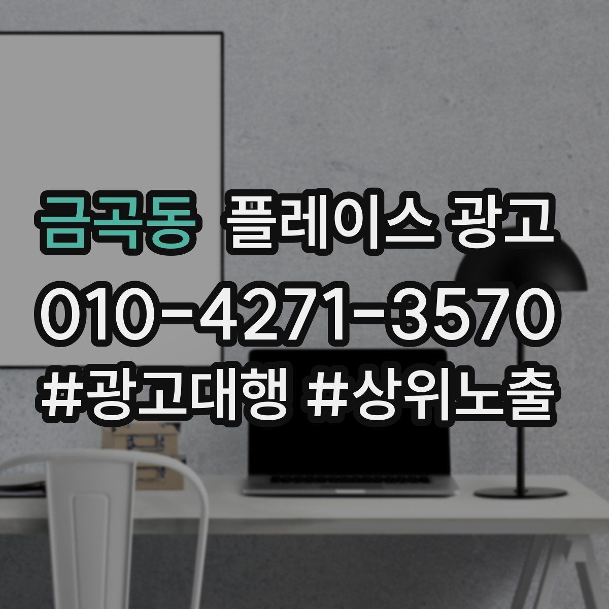 금곡동 플레이스 광고
