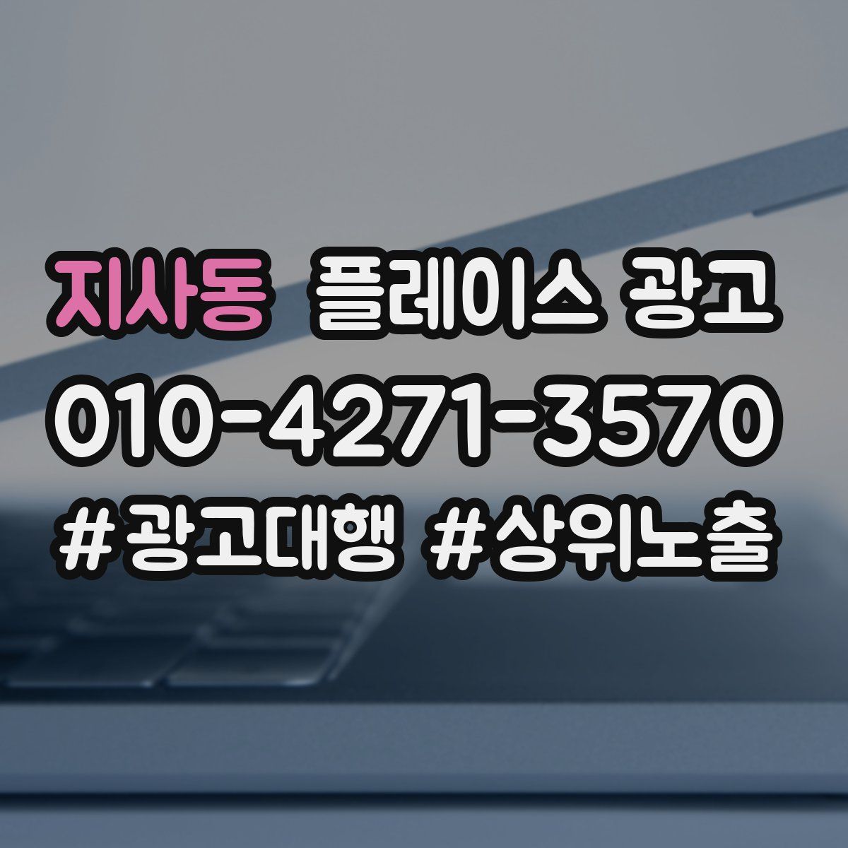지사동 플레이스 광고