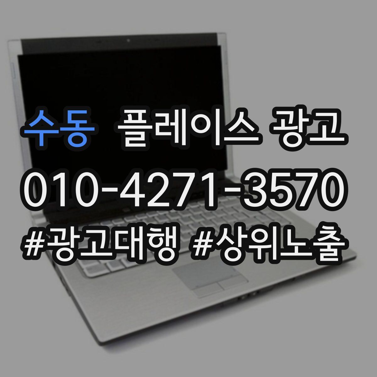 수동 플레이스 광고