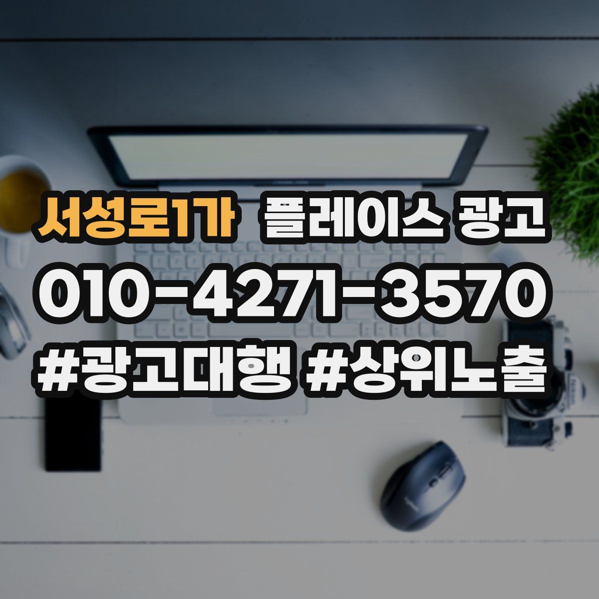 서성로1가 플레이스 광고