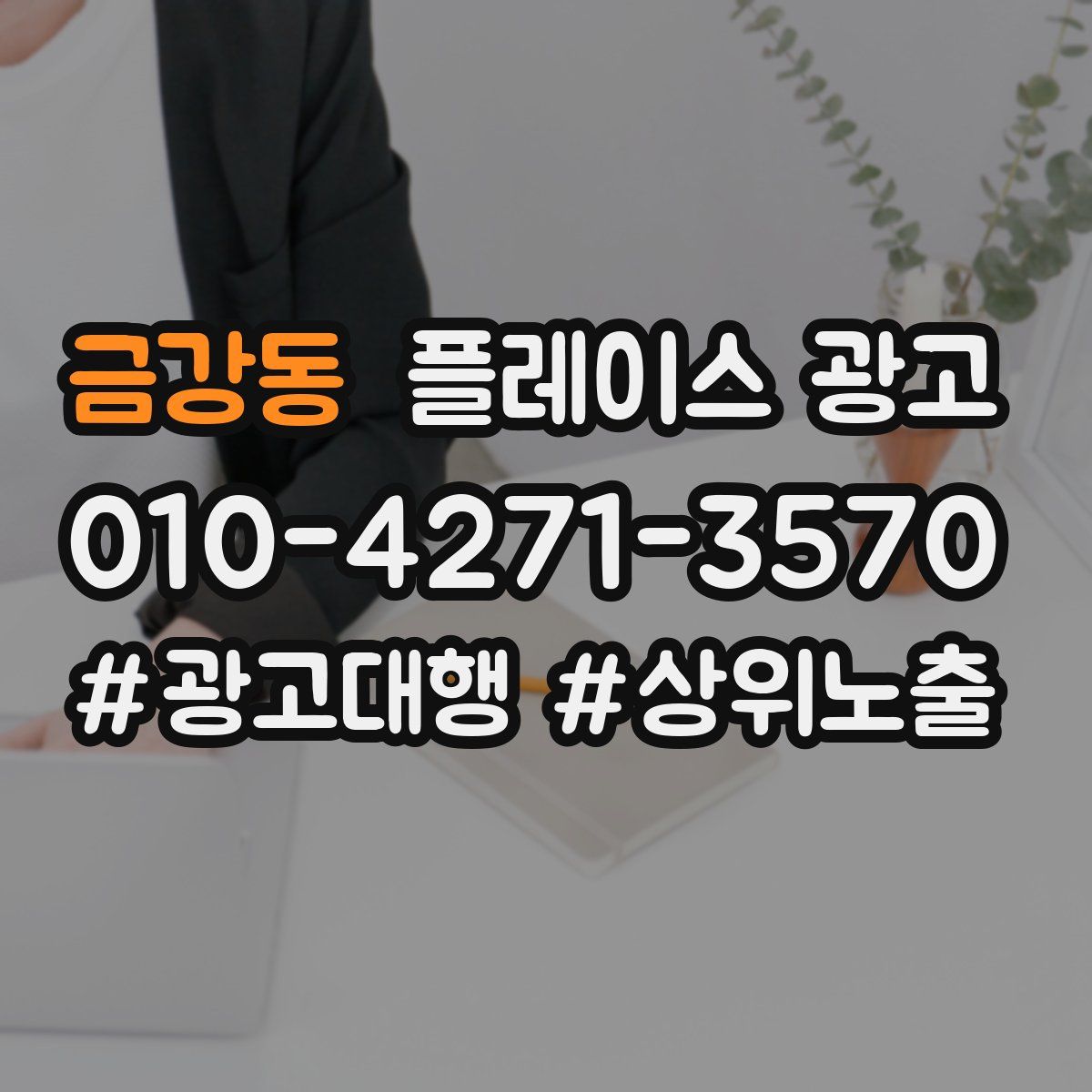 금강동 플레이스 광고