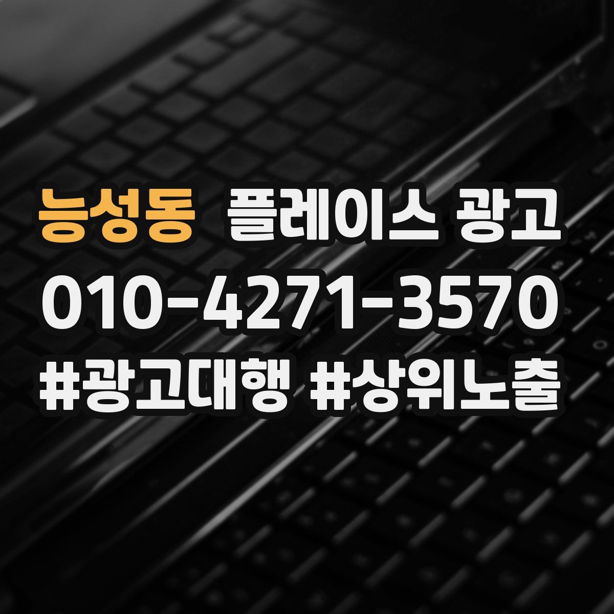 능성동 플레이스 광고