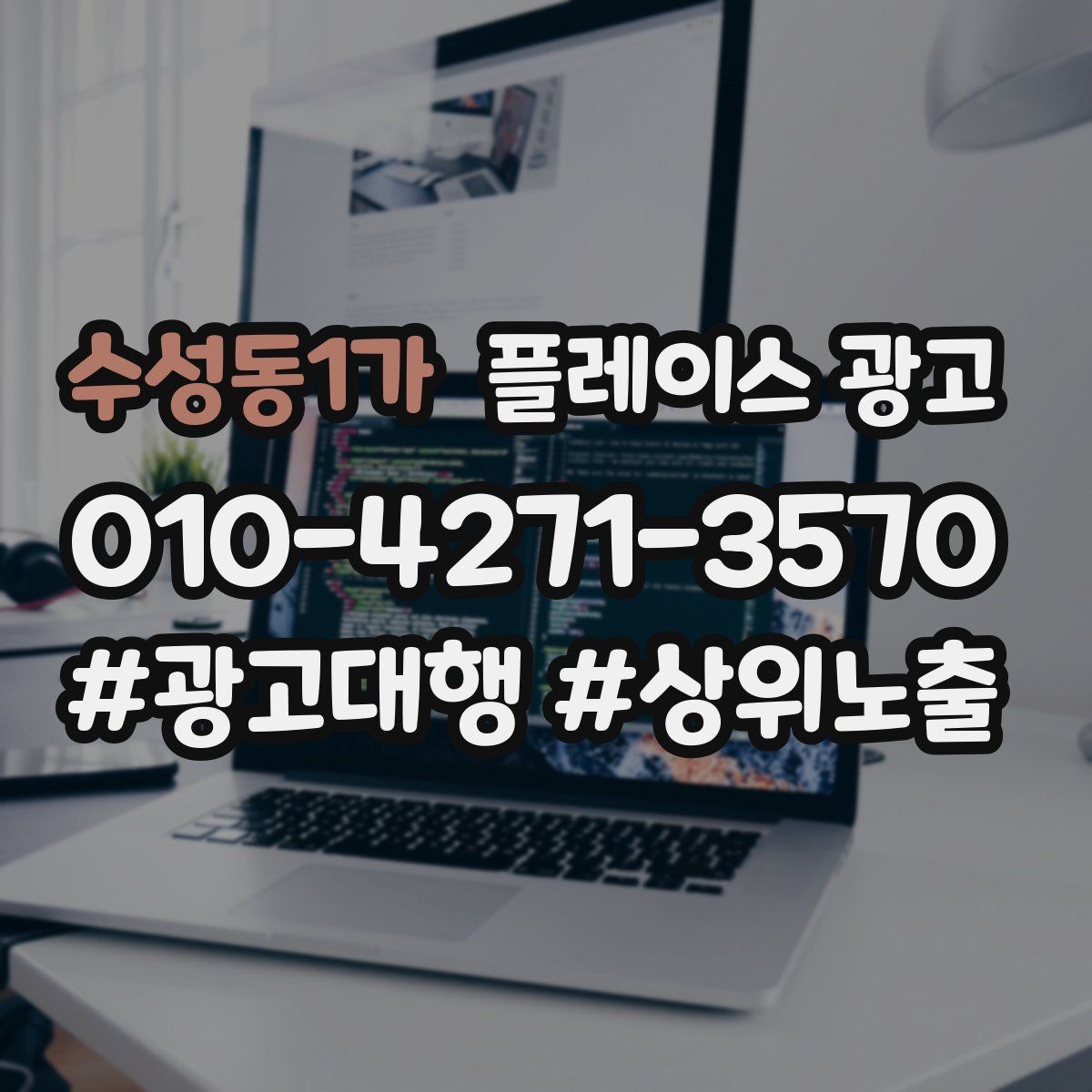수성동1가 플레이스 광고