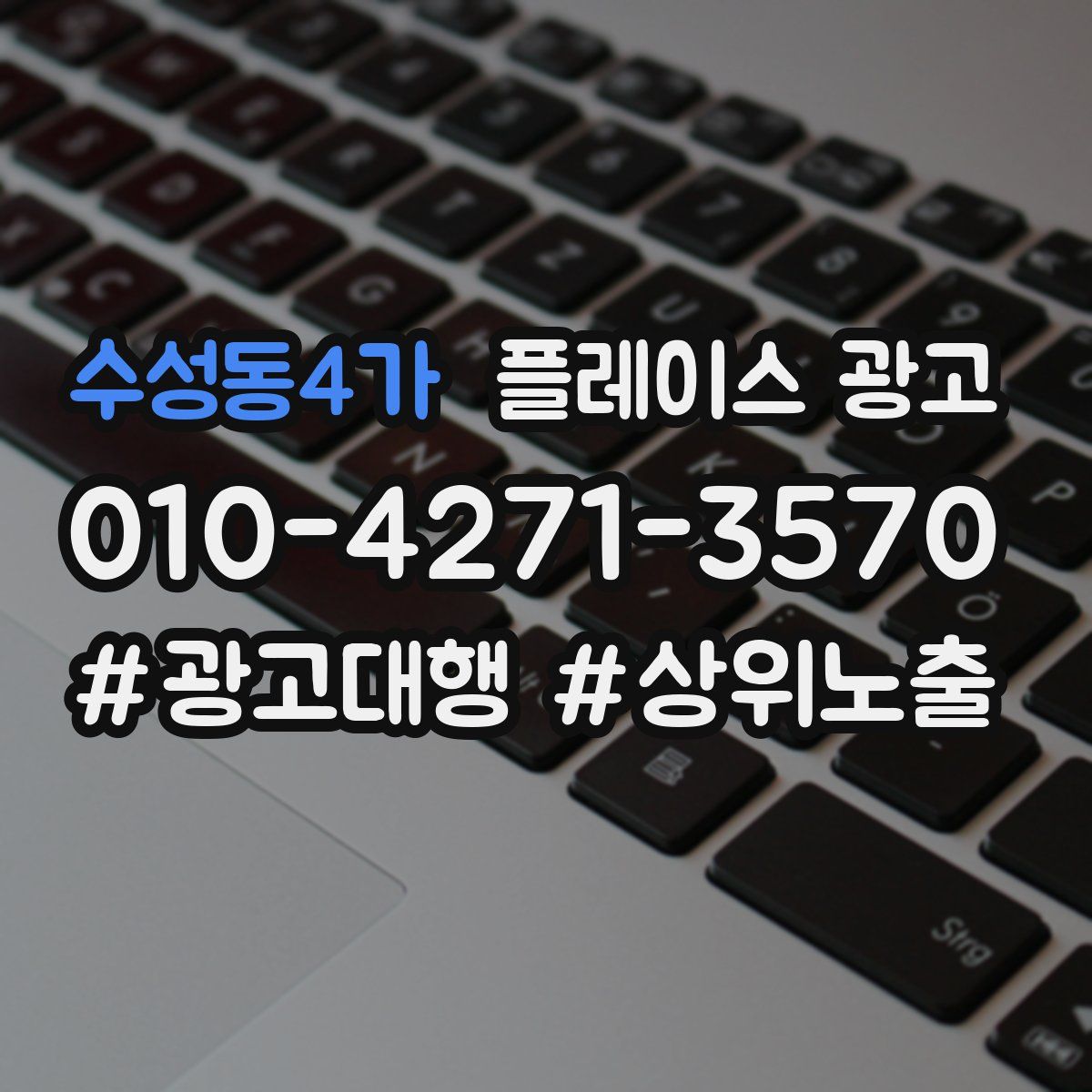 수성동4가 플레이스 광고