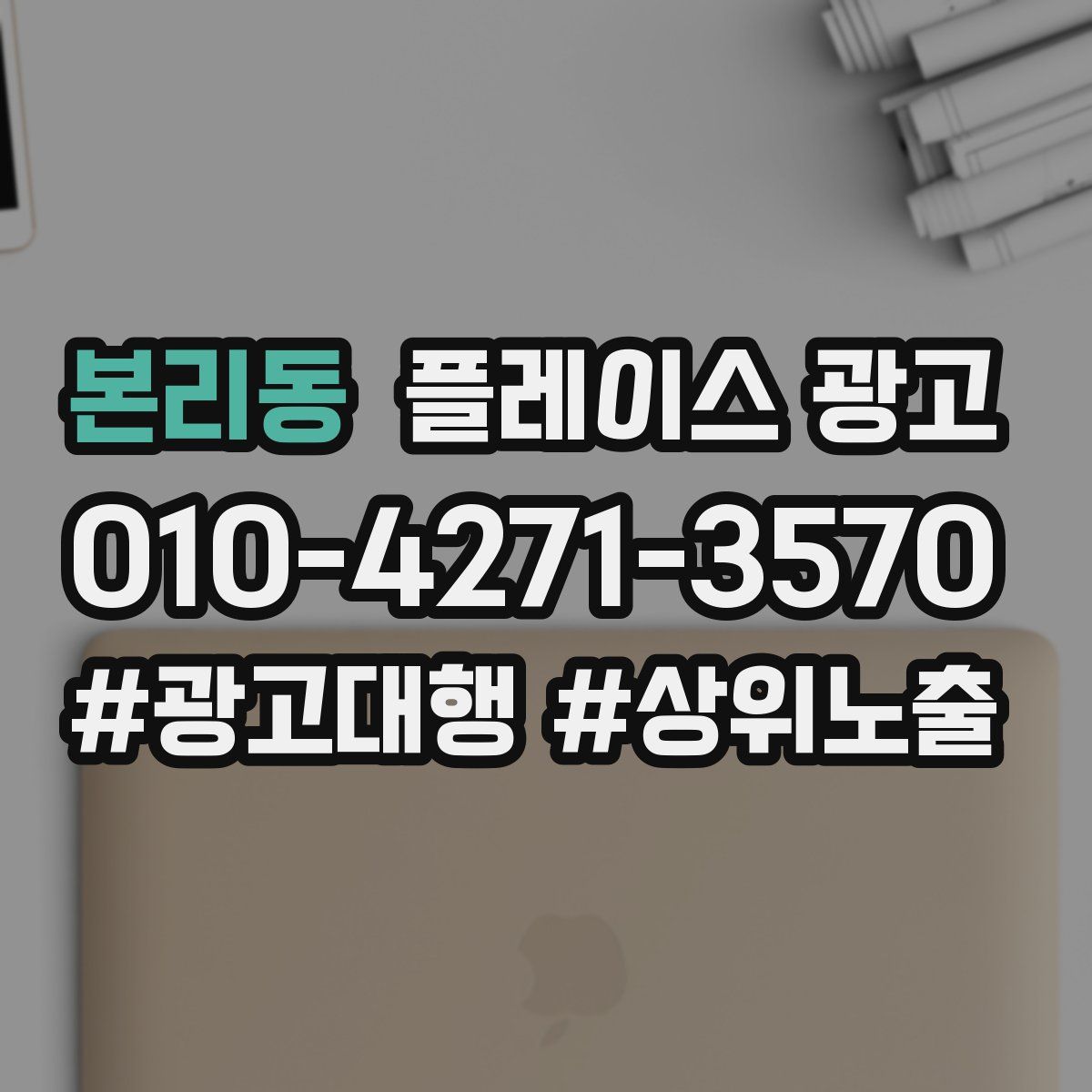 본리동 플레이스 광고