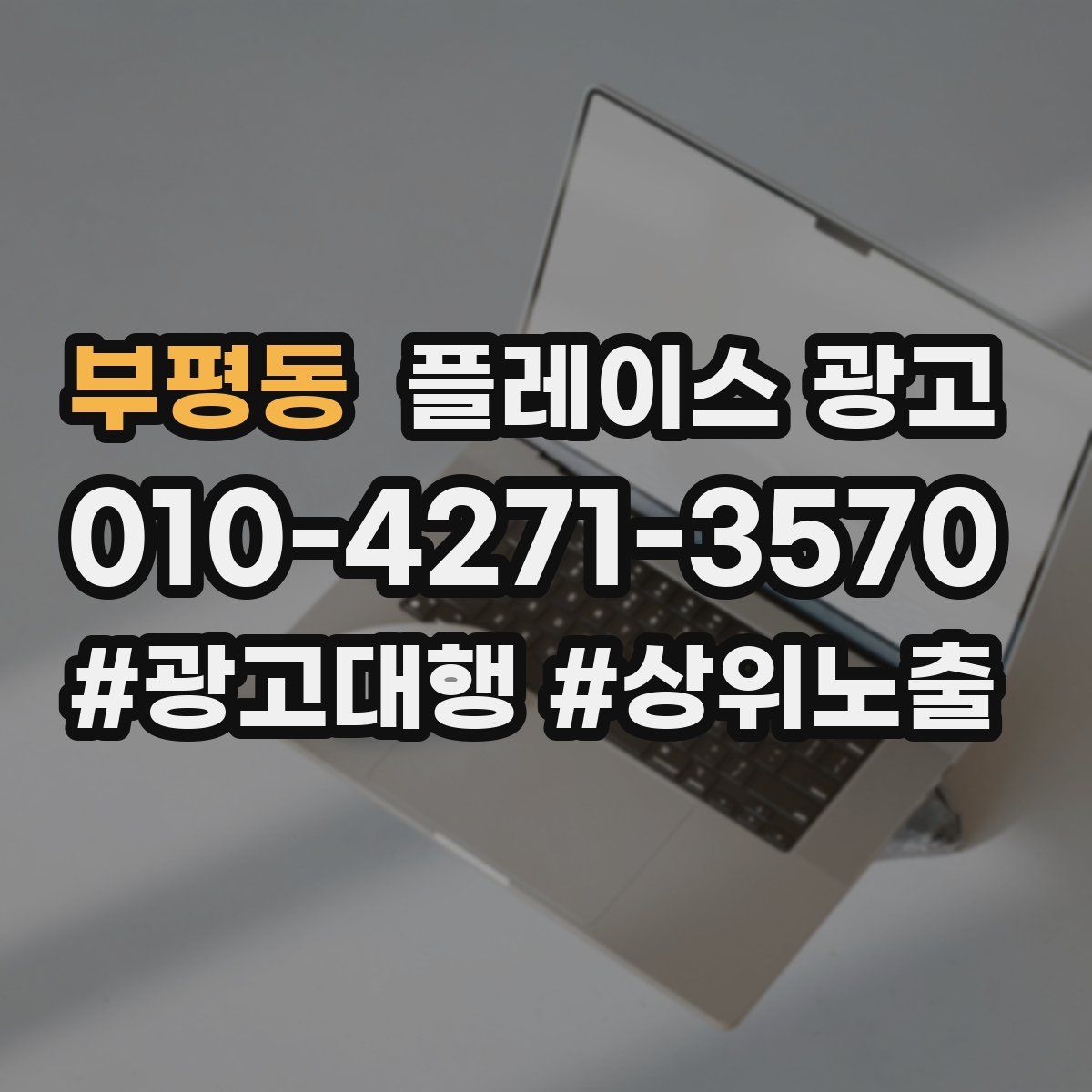 부평동 플레이스 광고