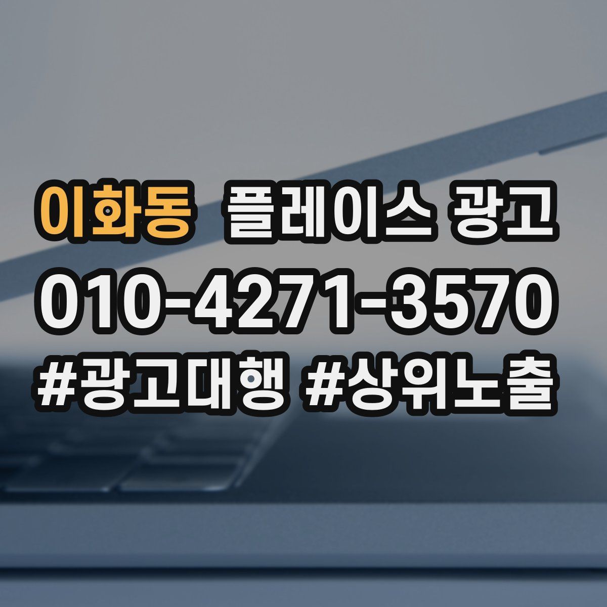 이화동 플레이스 광고
