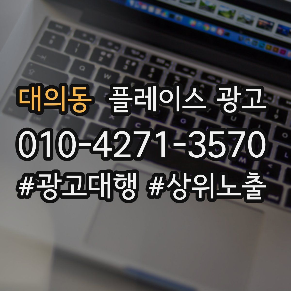 대의동 플레이스 광고