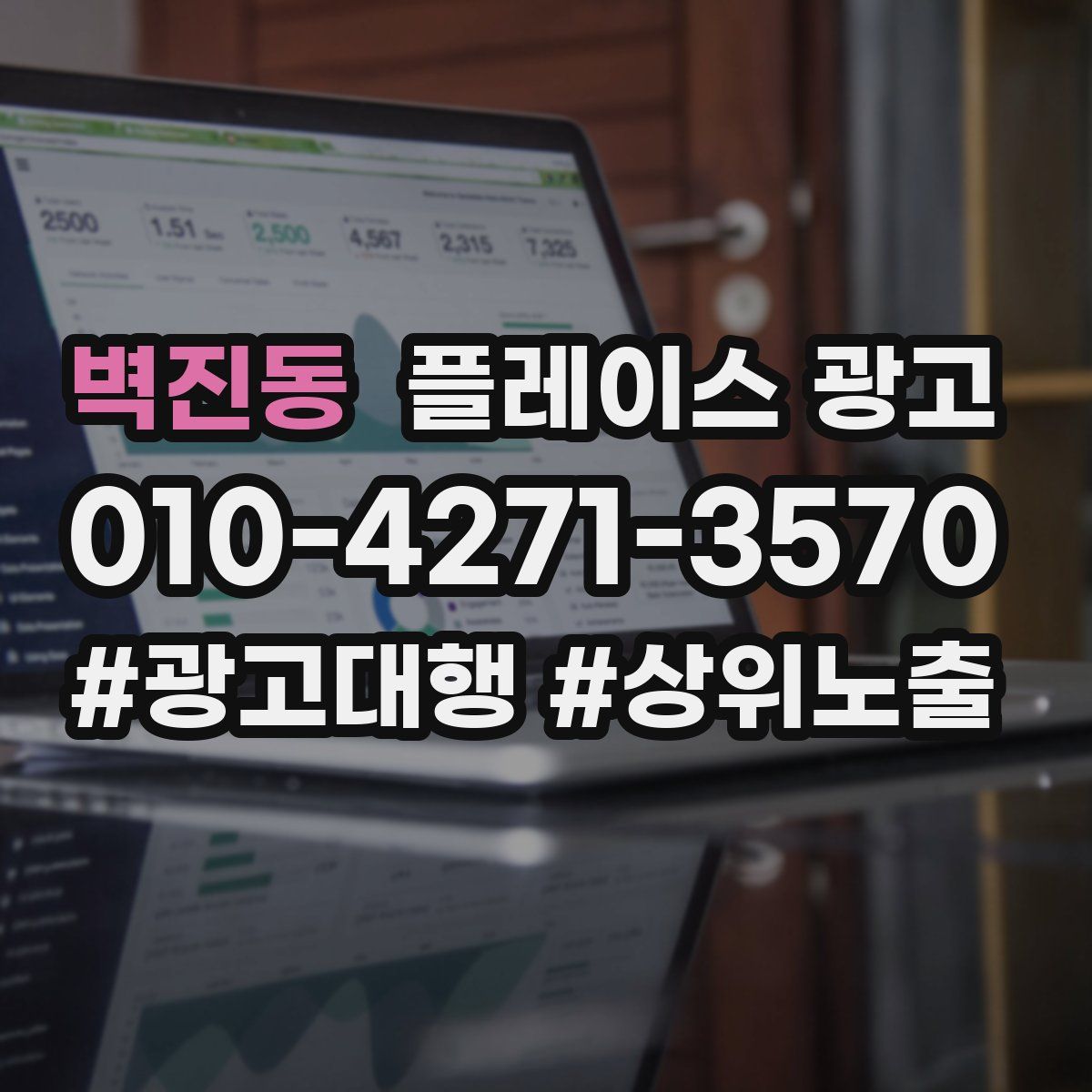 벽진동 플레이스 광고