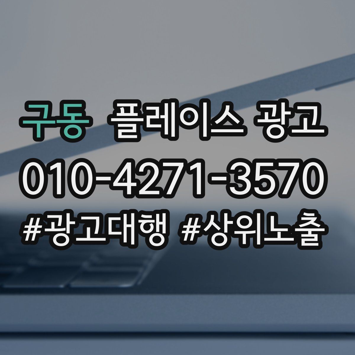 구동 플레이스 광고