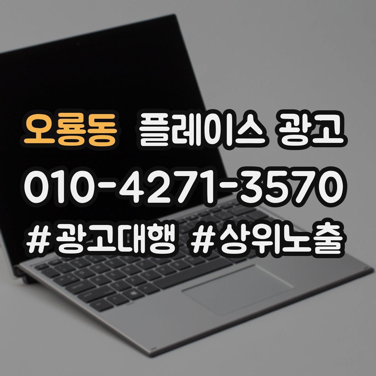 오룡동 플레이스 광고