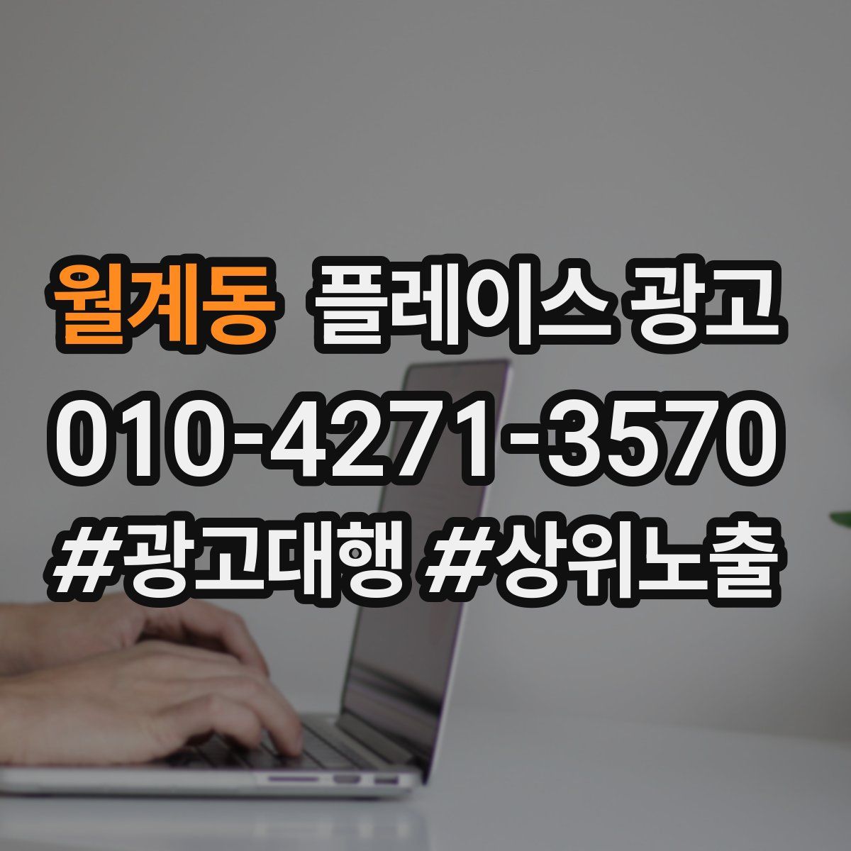 월계동 플레이스 광고