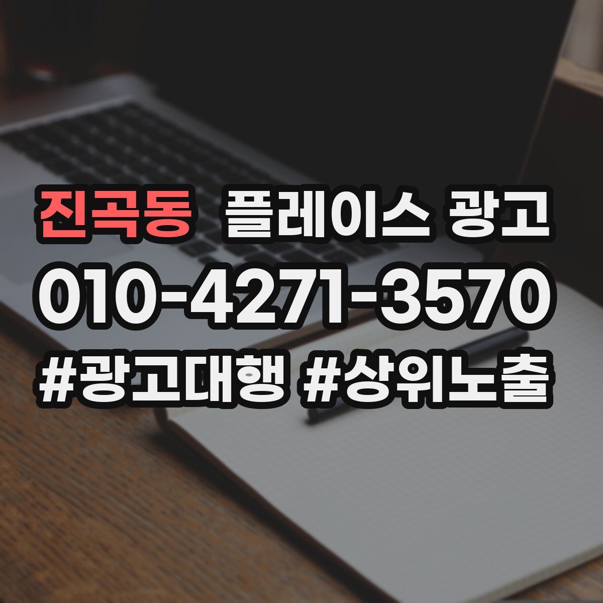 진곡동 플레이스 광고