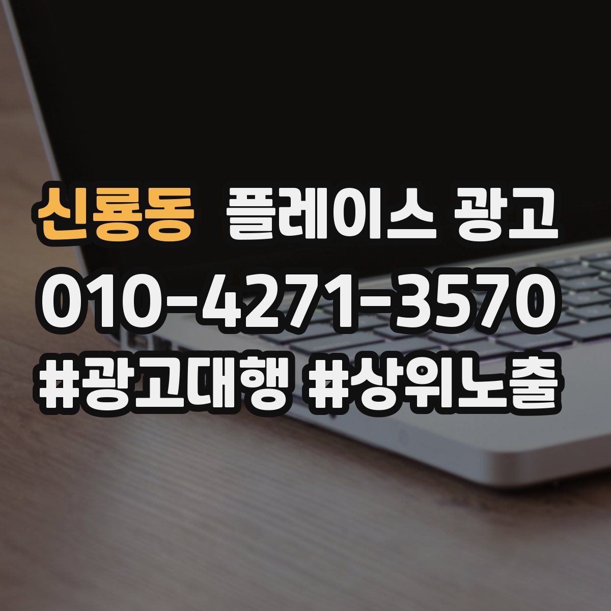 신룡동 플레이스 광고