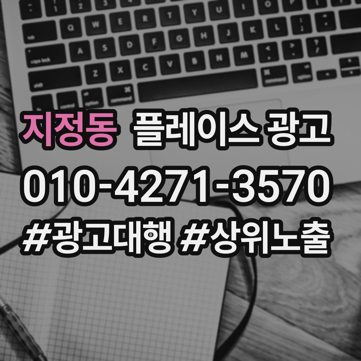 지정동 플레이스 광고