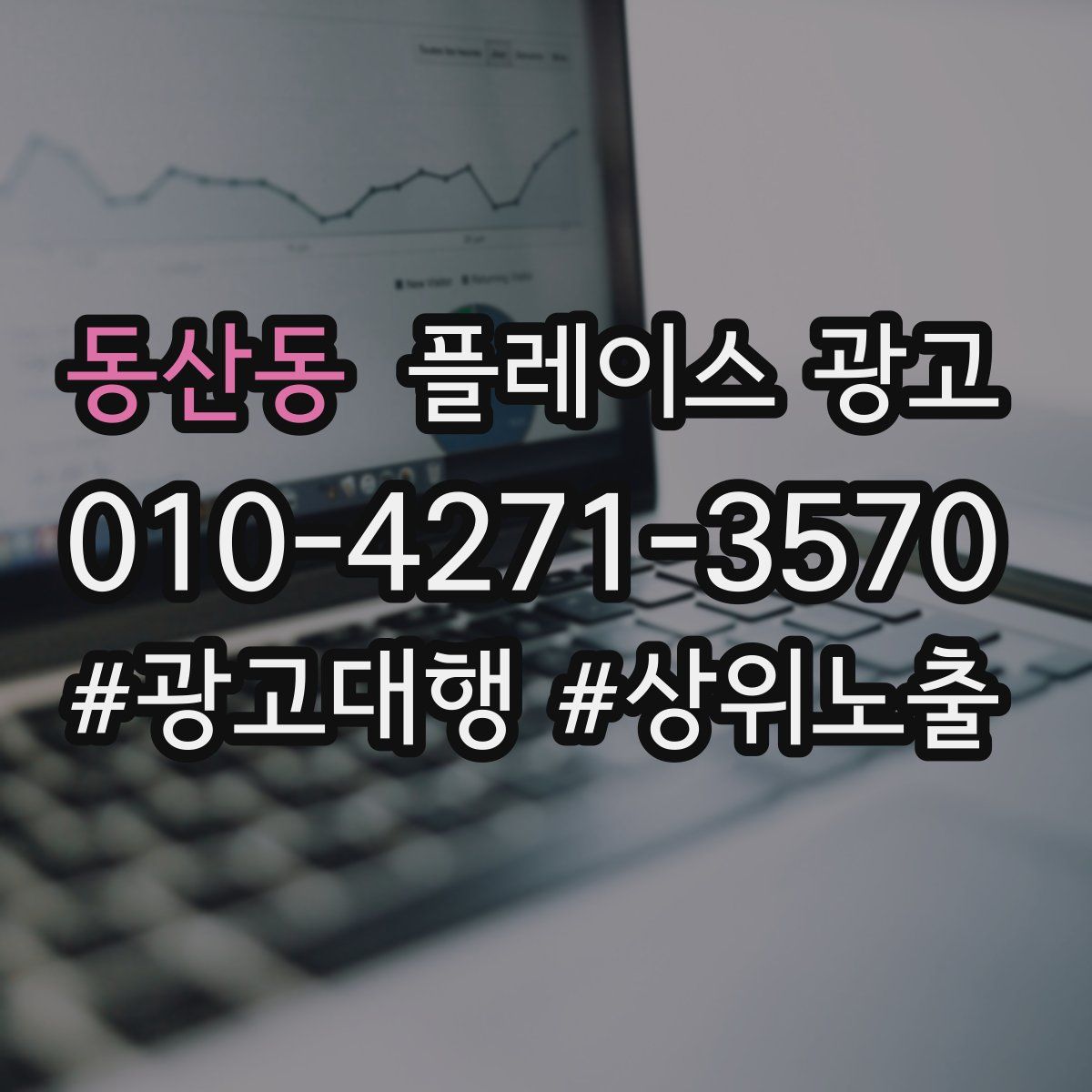 동산동 플레이스 광고