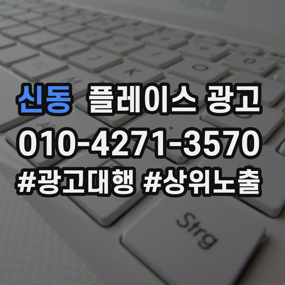 신동 플레이스 광고