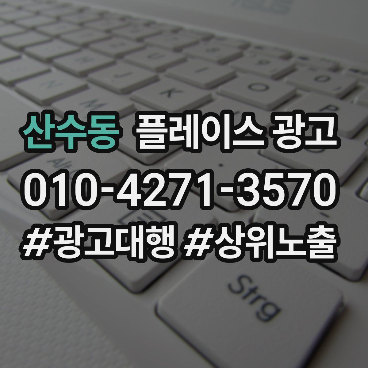 산수동 플레이스 광고