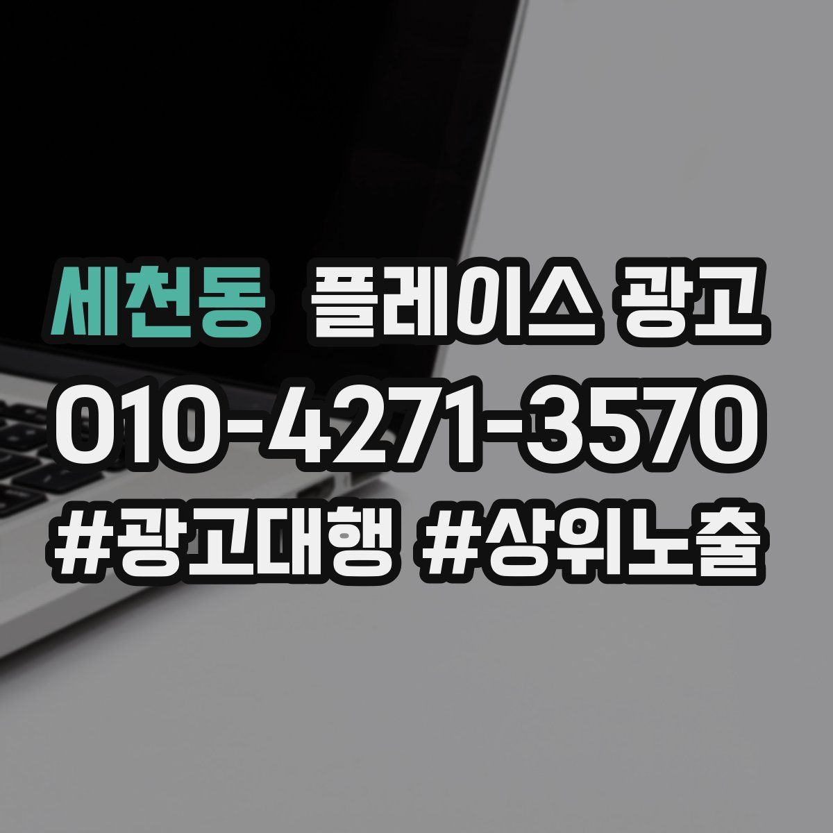 세천동 플레이스 광고