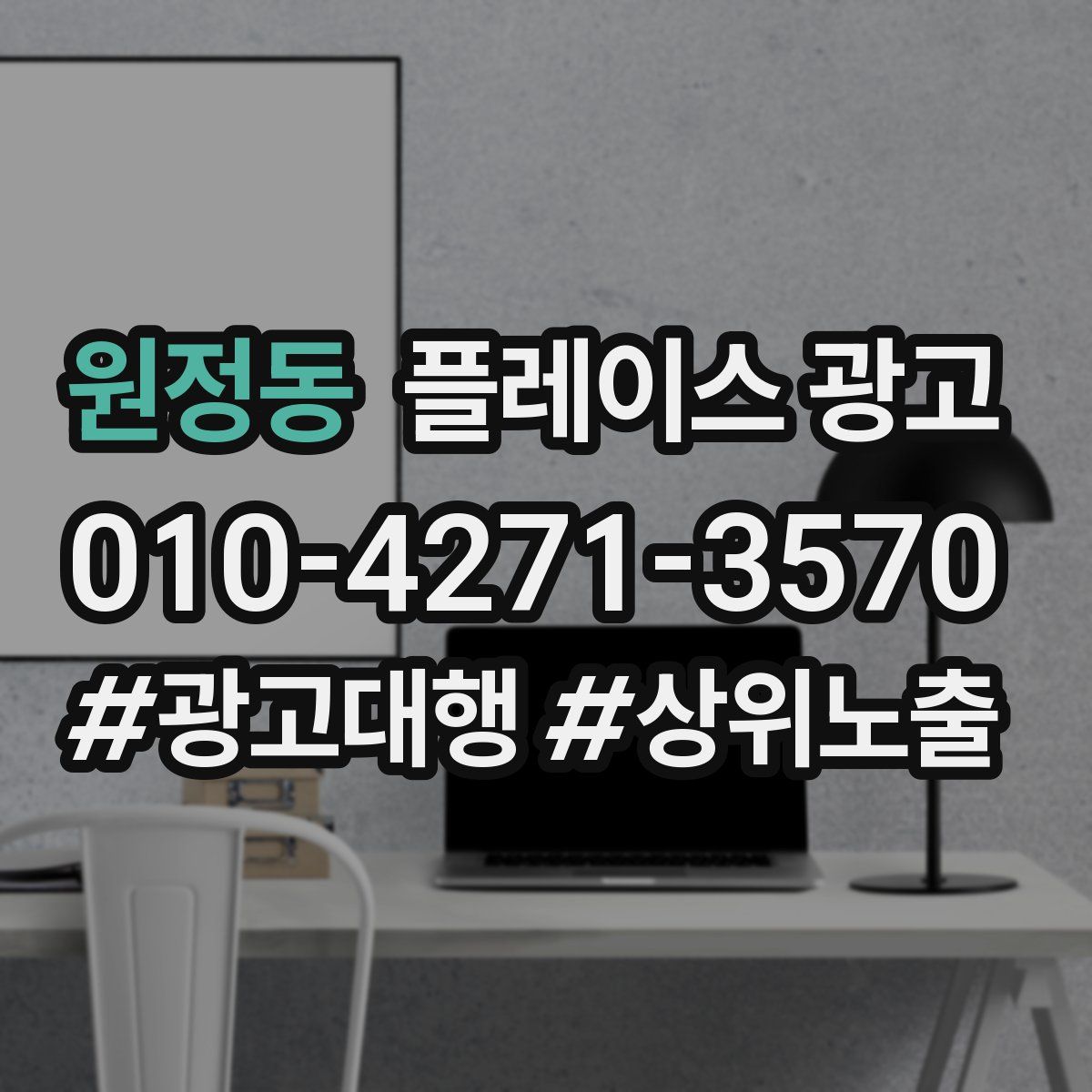 원정동 플레이스 광고