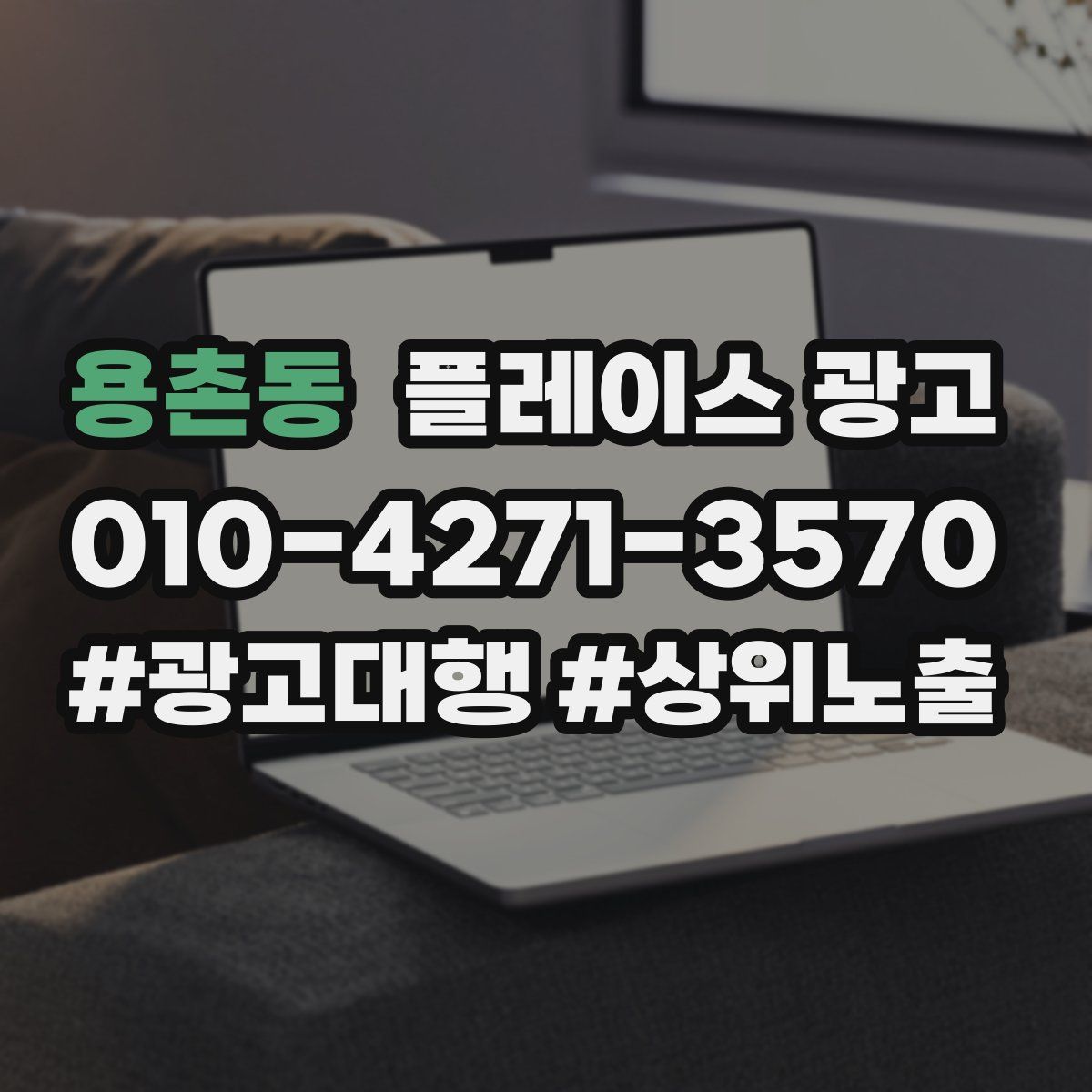 용촌동 플레이스 광고