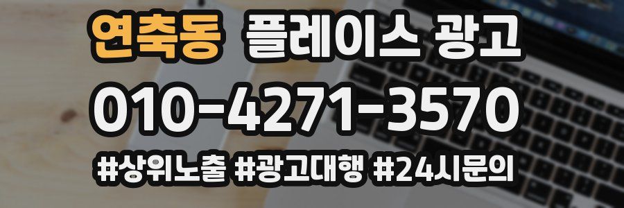 연축동 플레이스 광고