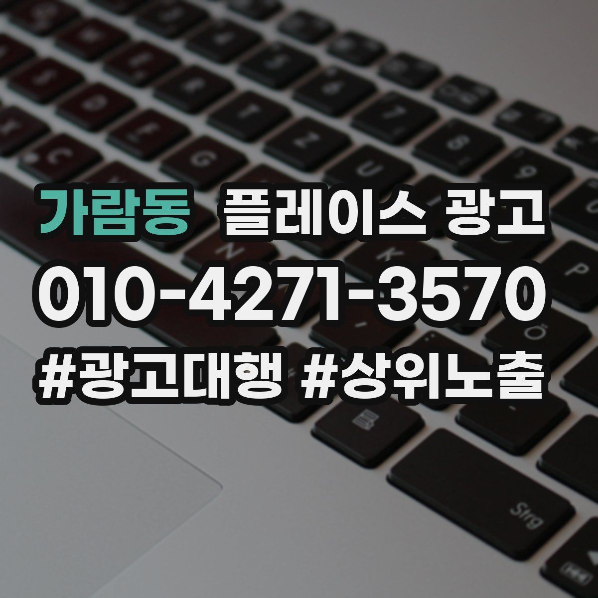 가람동 플레이스 광고