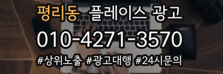 평리동 플레이스 광고