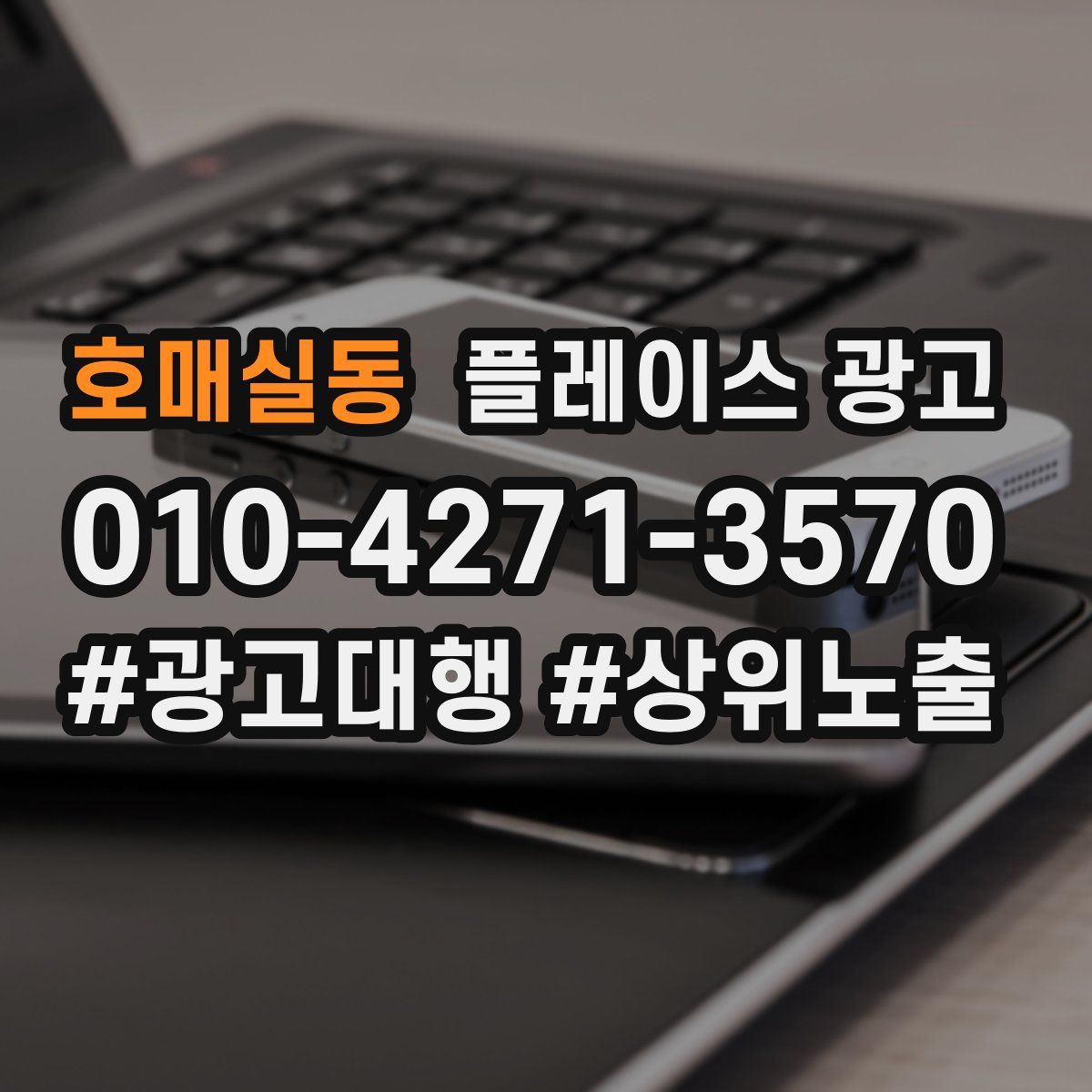 호매실동 플레이스 광고
