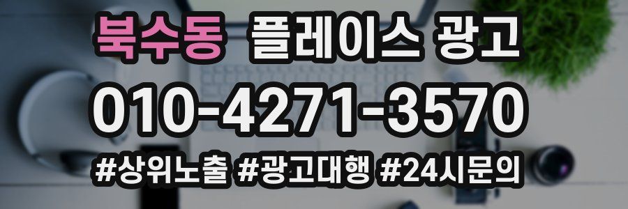 북수동 플레이스 광고