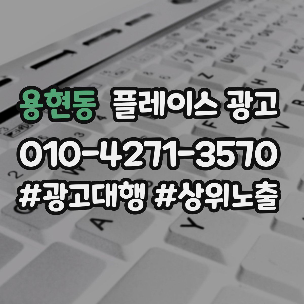 용현동 플레이스 광고