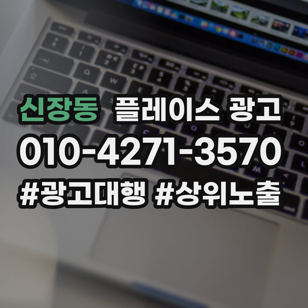 신장동 플레이스 광고