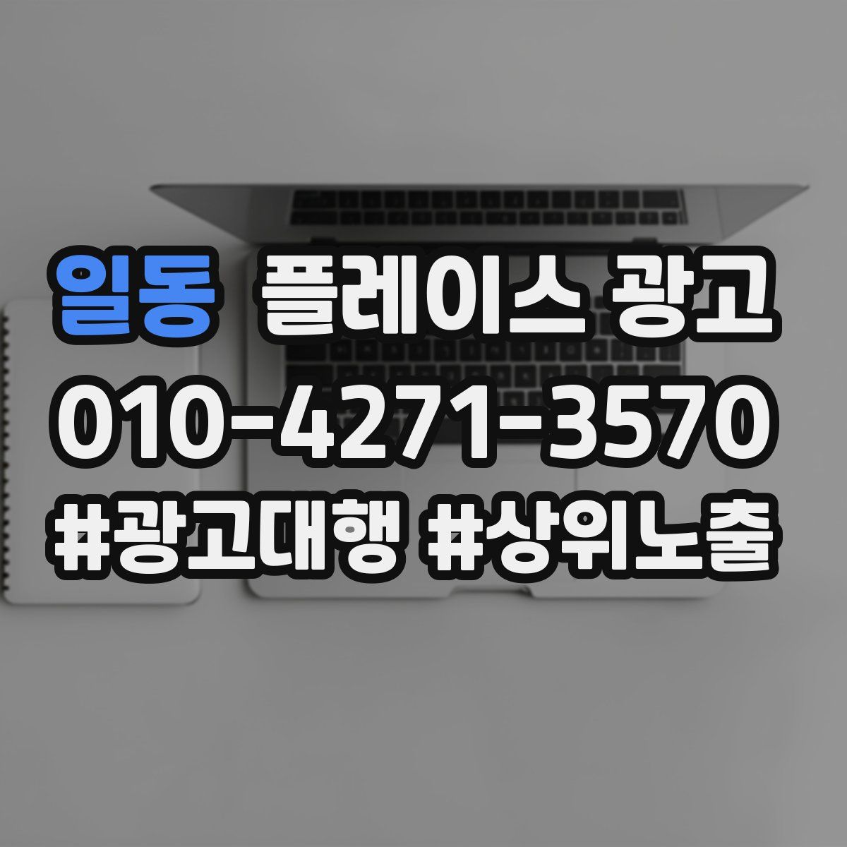 일동 플레이스 광고