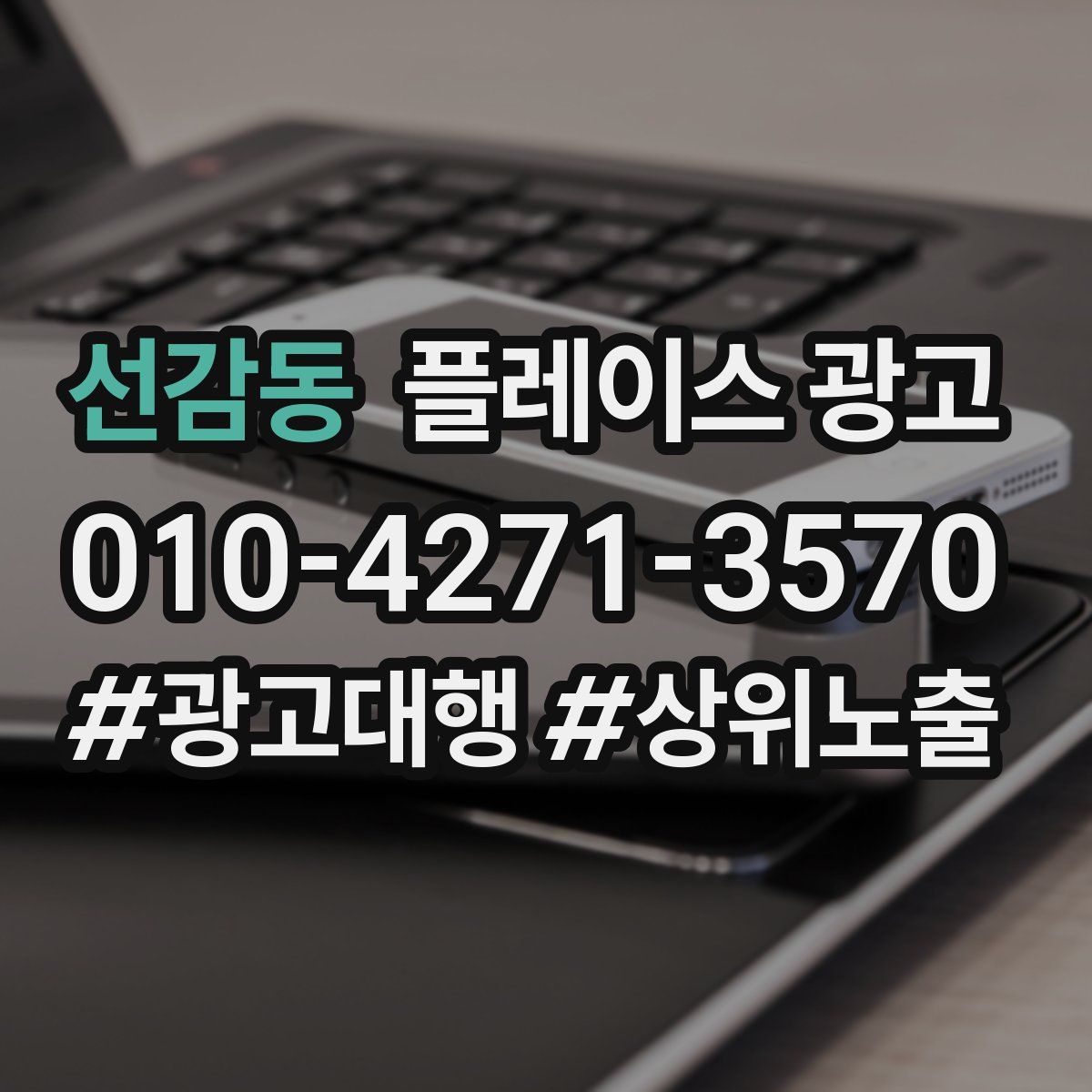 선감동 플레이스 광고