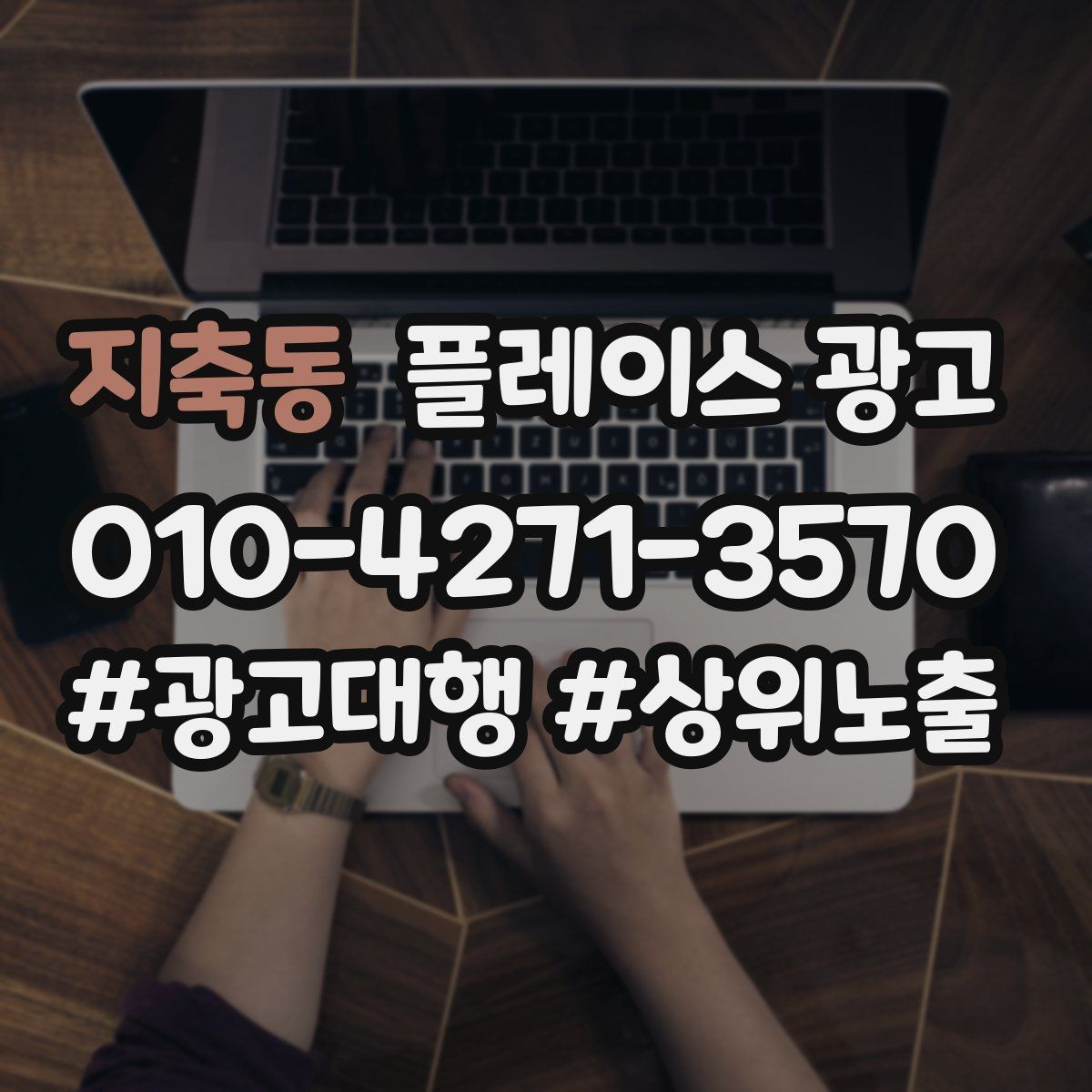 지축동 플레이스 광고