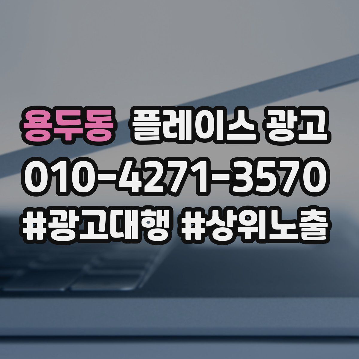 용두동 플레이스 광고
