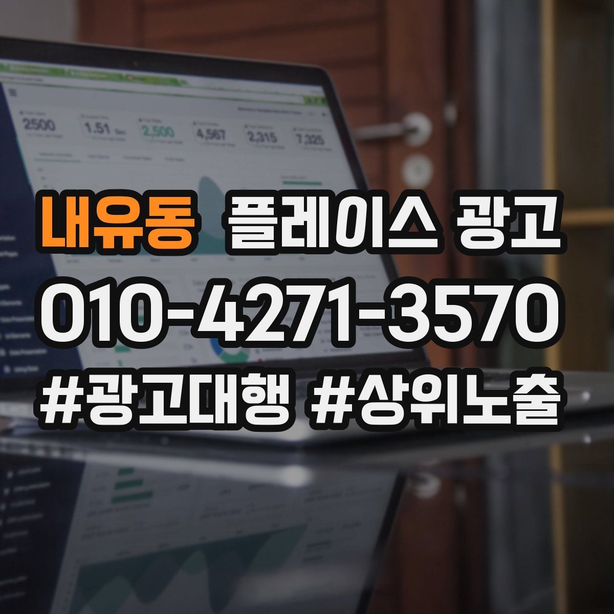 내유동 플레이스 광고