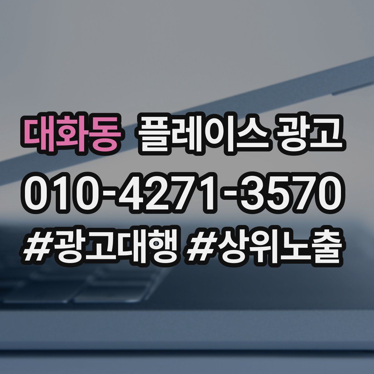 대화동 플레이스 광고