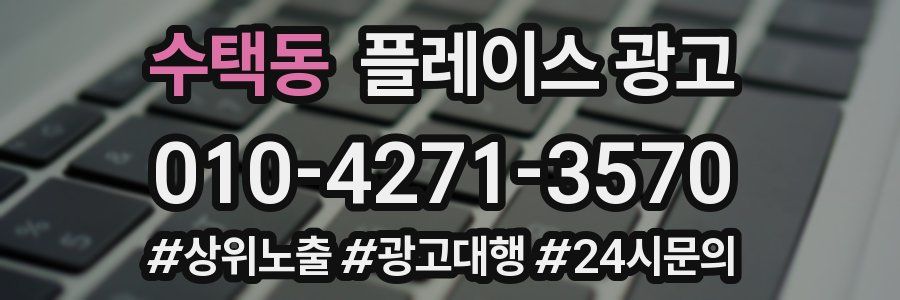 수택동 플레이스 광고