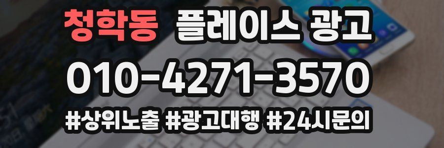 청학동 플레이스 광고