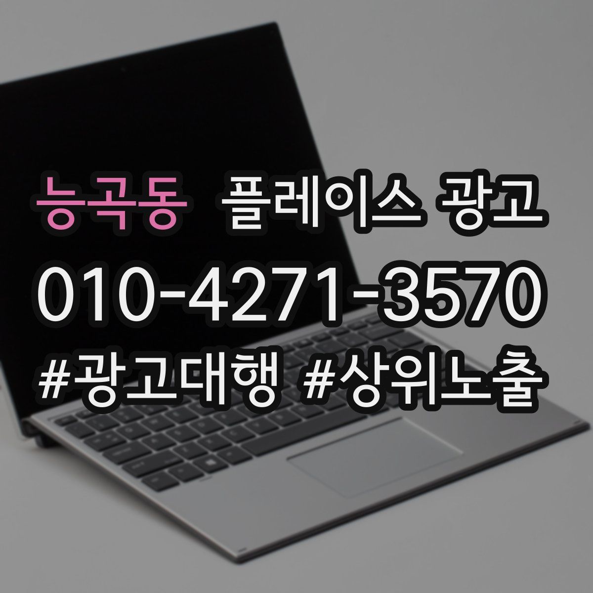 능곡동 플레이스 광고
