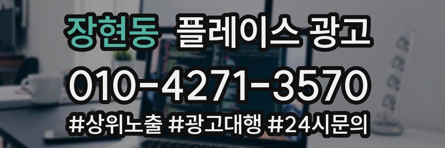 장현동 플레이스 광고