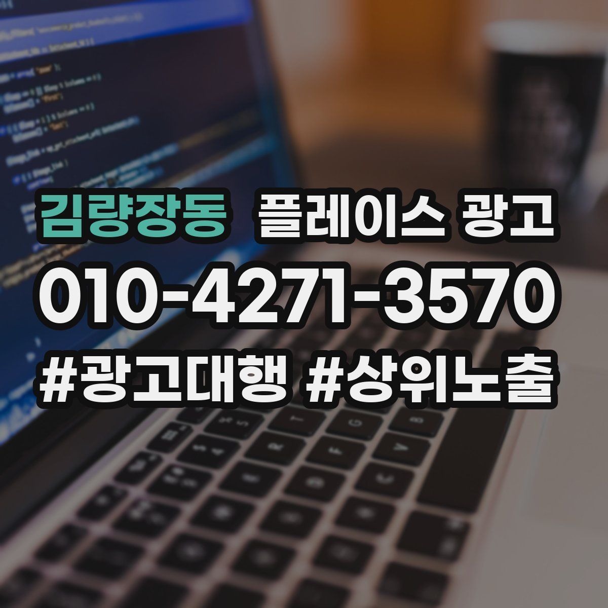 김량장동 플레이스 광고