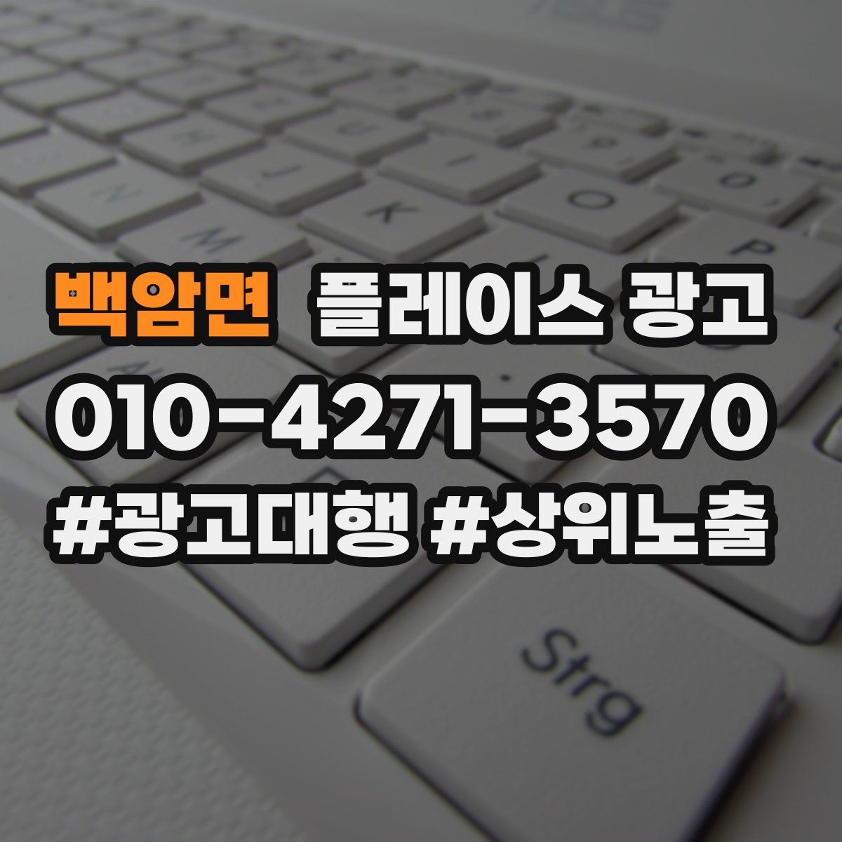 백암면 플레이스 광고
