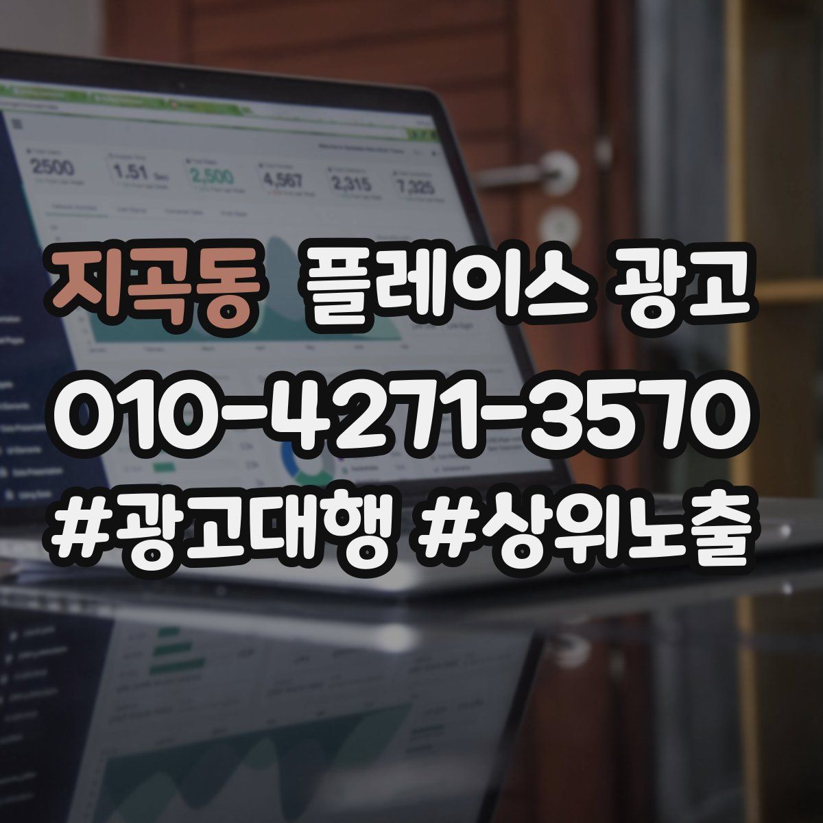 지곡동 플레이스 광고