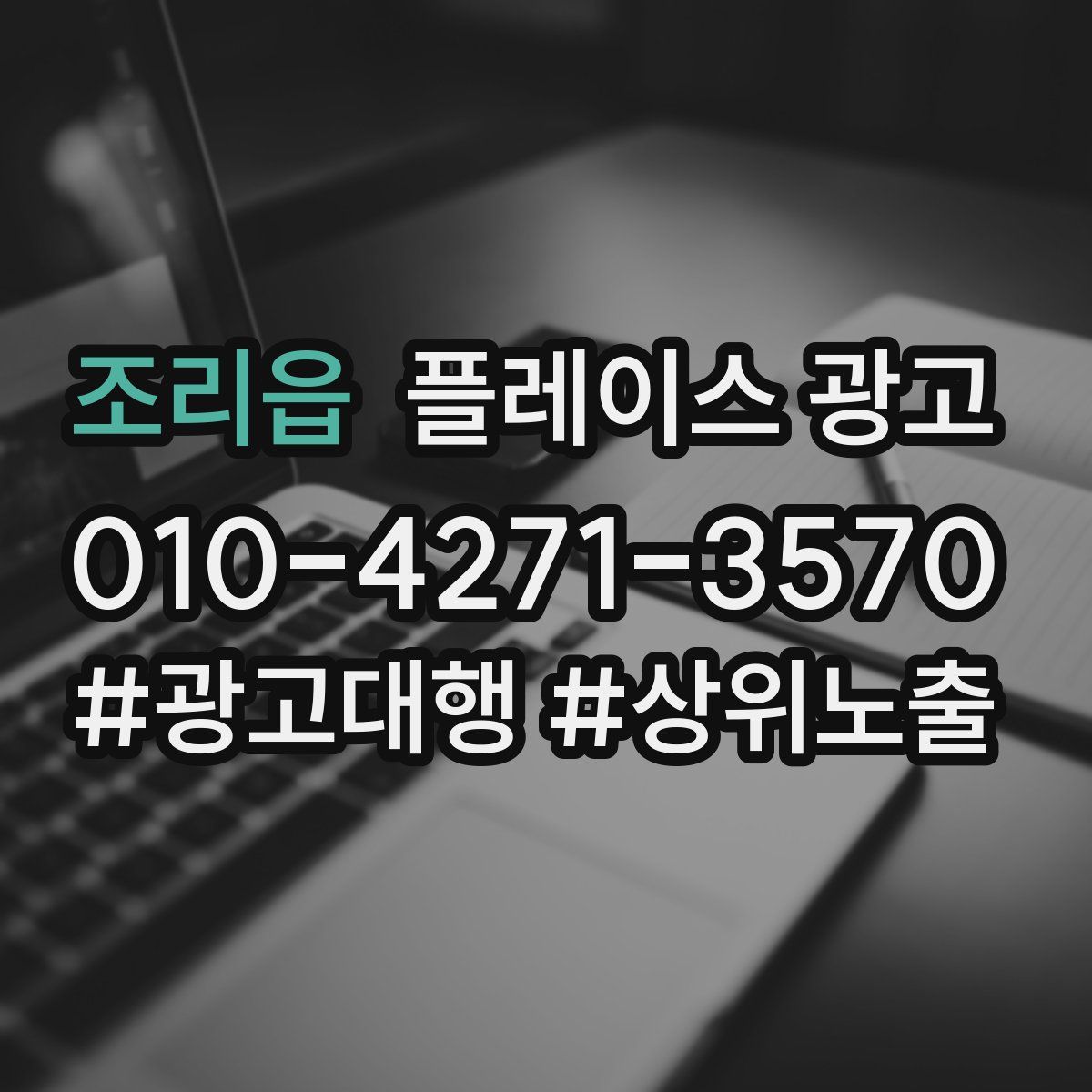 조리읍 플레이스 광고